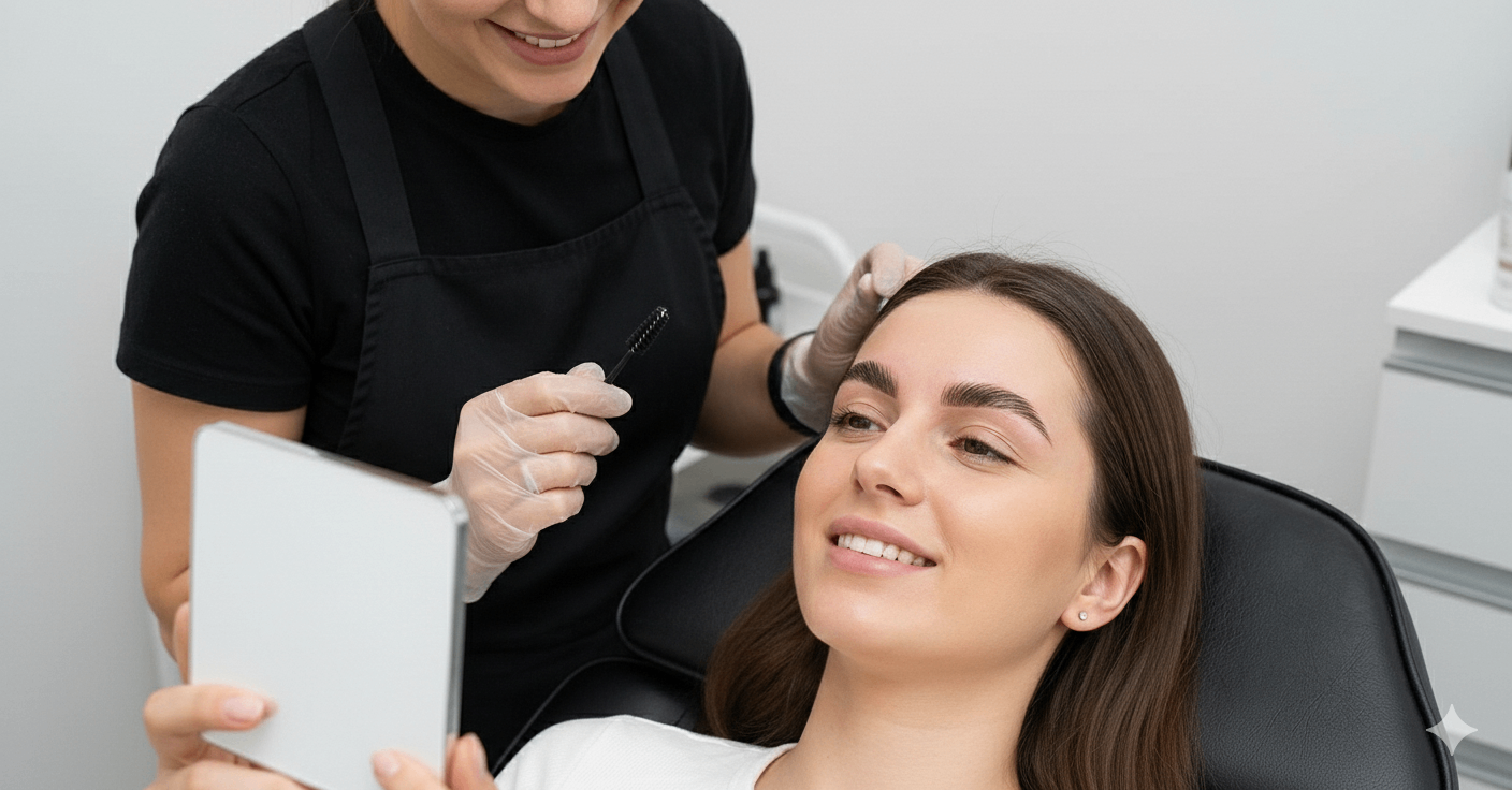 Eyebrow Lamination, Wax & Tint featured image